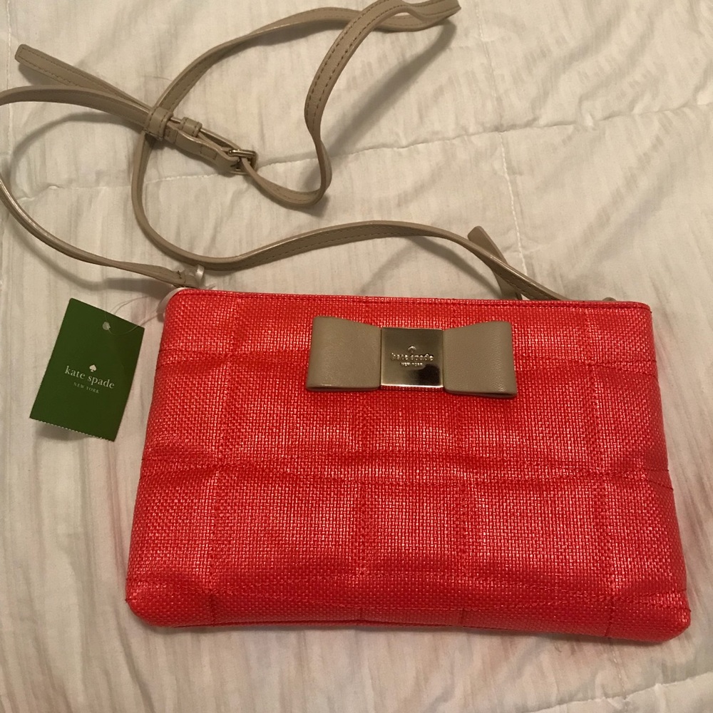 NWT Kate Spade Coral Purse